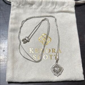 Kendra Scott Silver Necklace